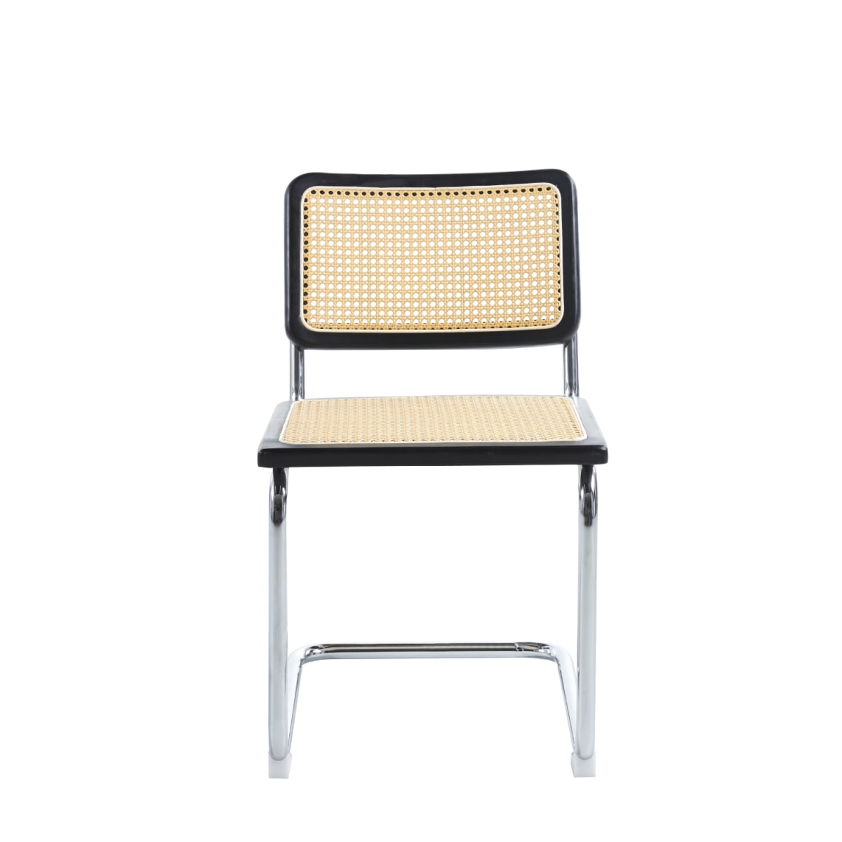 Silla Breuer Madera y Rattan - Madera