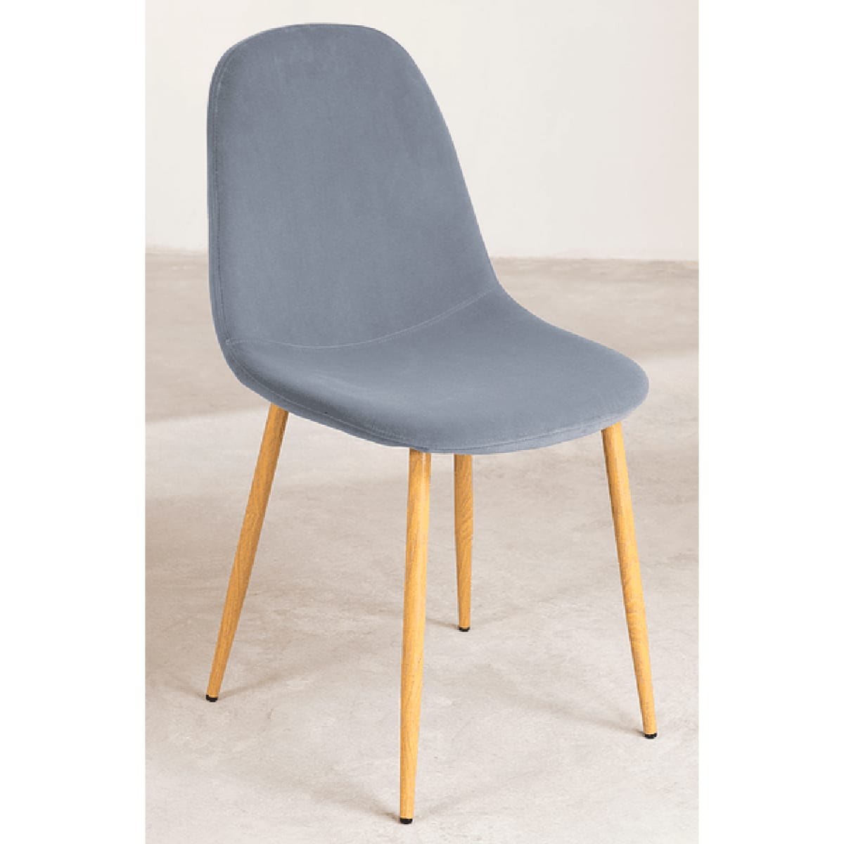 Silla Spoon Velvet  - Beige Oscuro