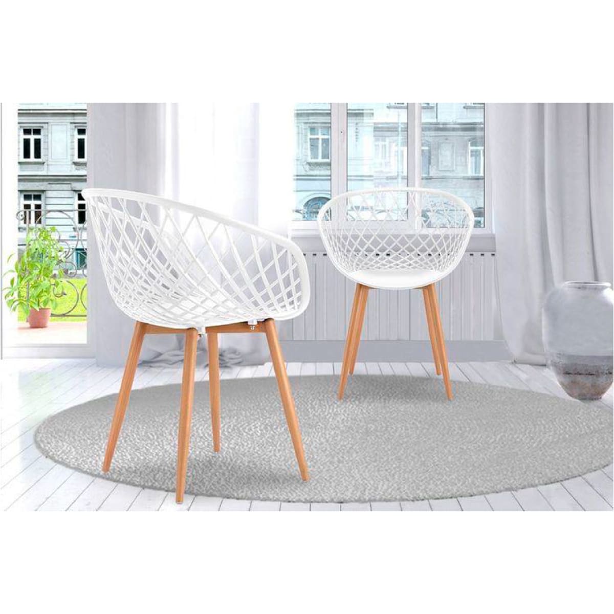 Silla Eames Mesh - Negra