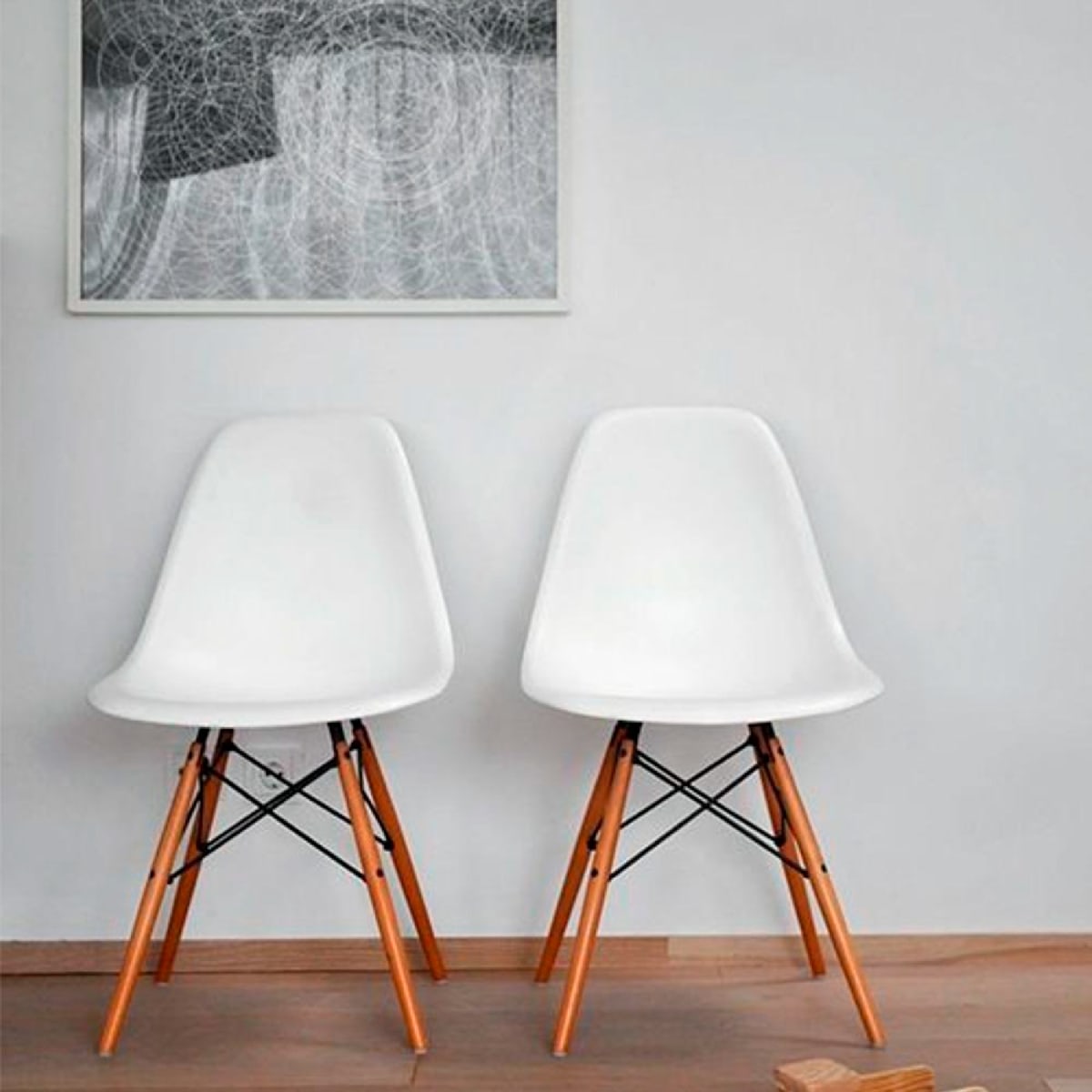 Silla Eames - Blanca