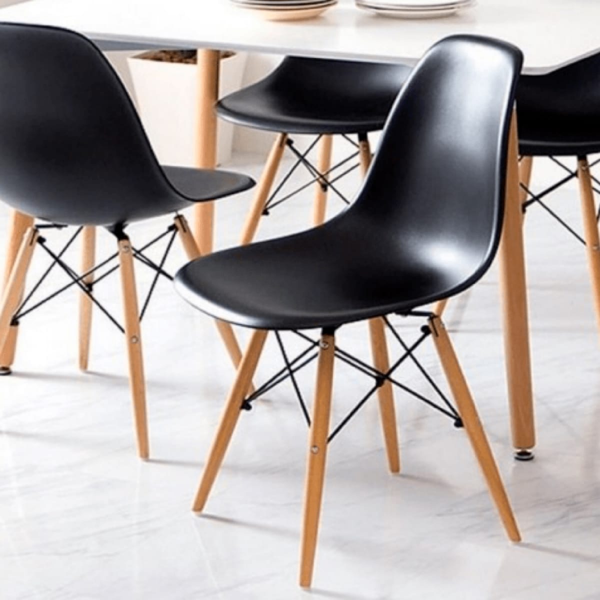 Silla Eames - Blanca