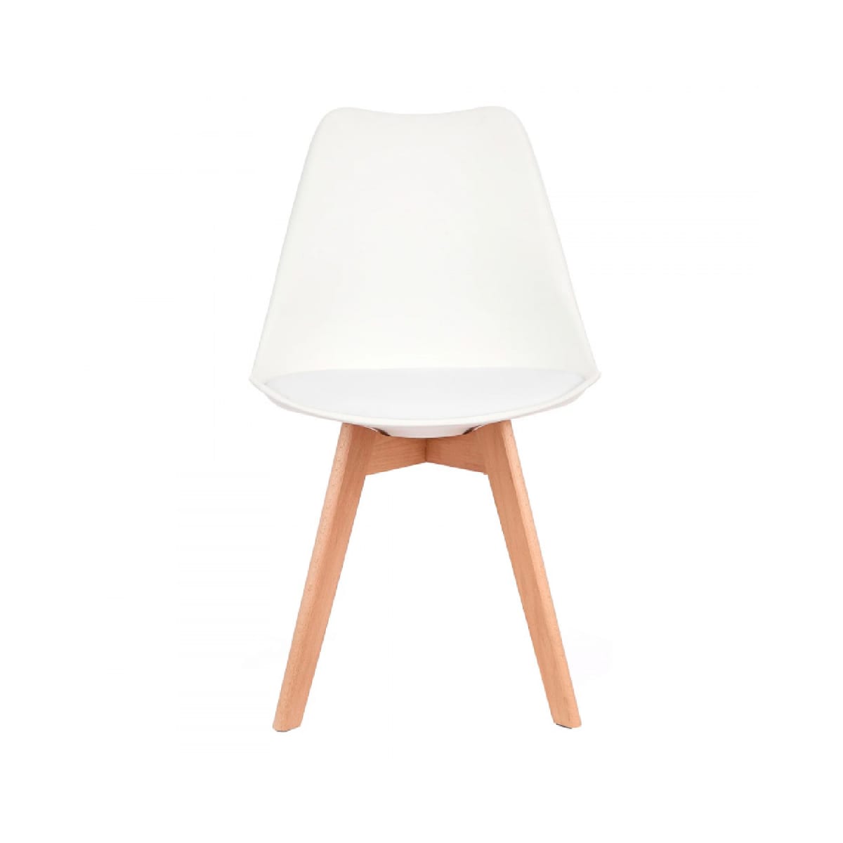 Silla Tulip Acolchada - Gris