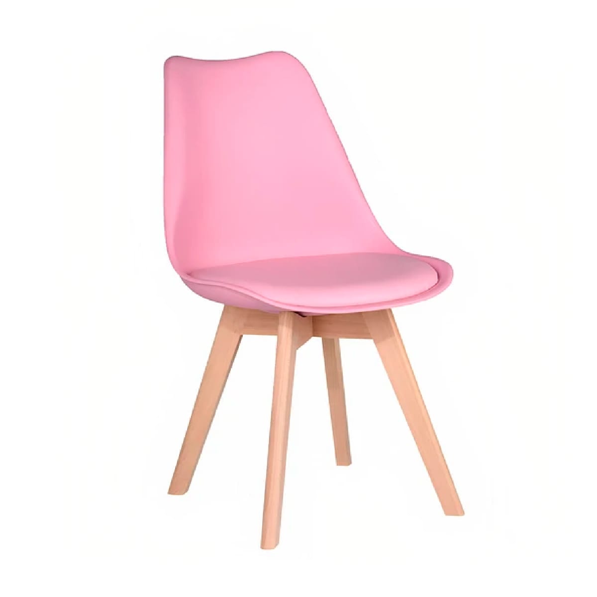 Silla Tulip Acolchada - Gris