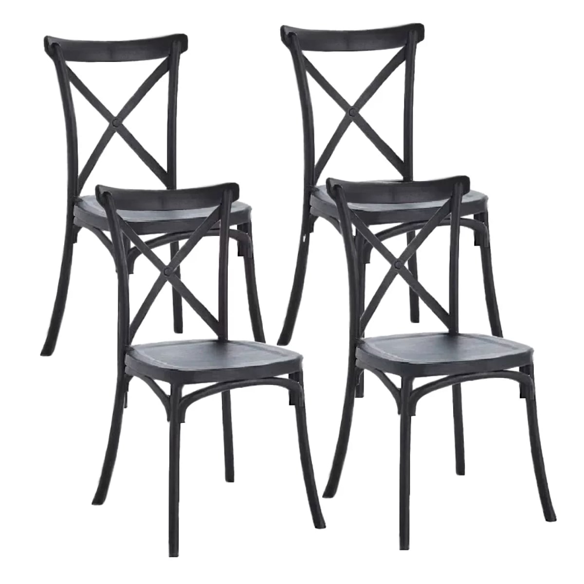 Silla Crossback - Gris