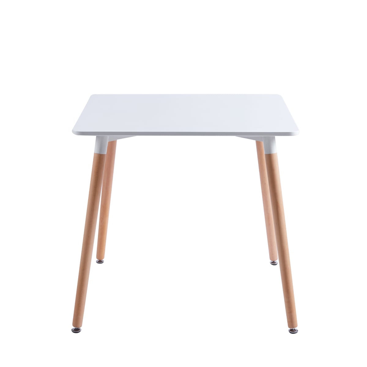 Mesa Eames Cuadrada MDF 80 cms - Blanco