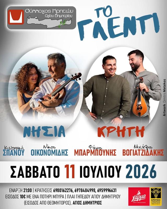 Το Γλέντι στον Άγιο Δημήτριο Αθηνών (Κεντρικός Τομέας)