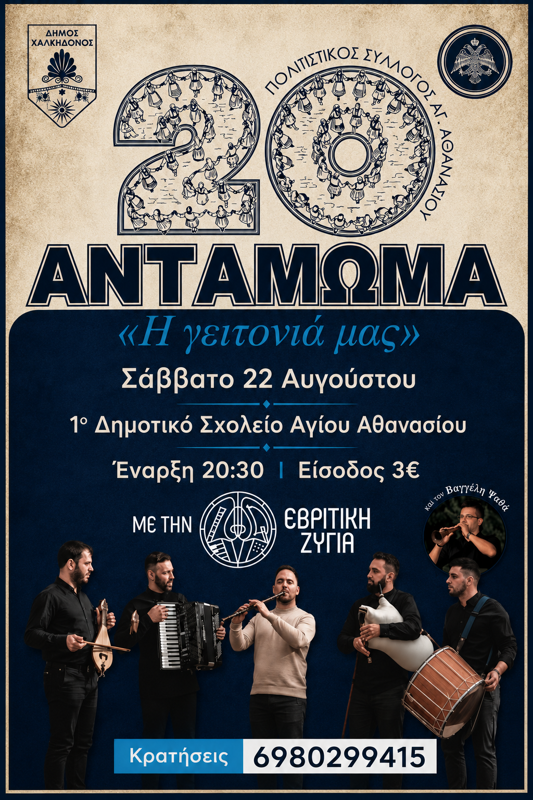 20ο Αντάμωμα  στον Άγιο Αθανάσιο Θεσσαλονίκης