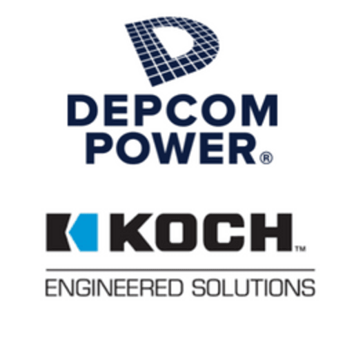 DEPCOM Power; Koch Engineered Solutions logo