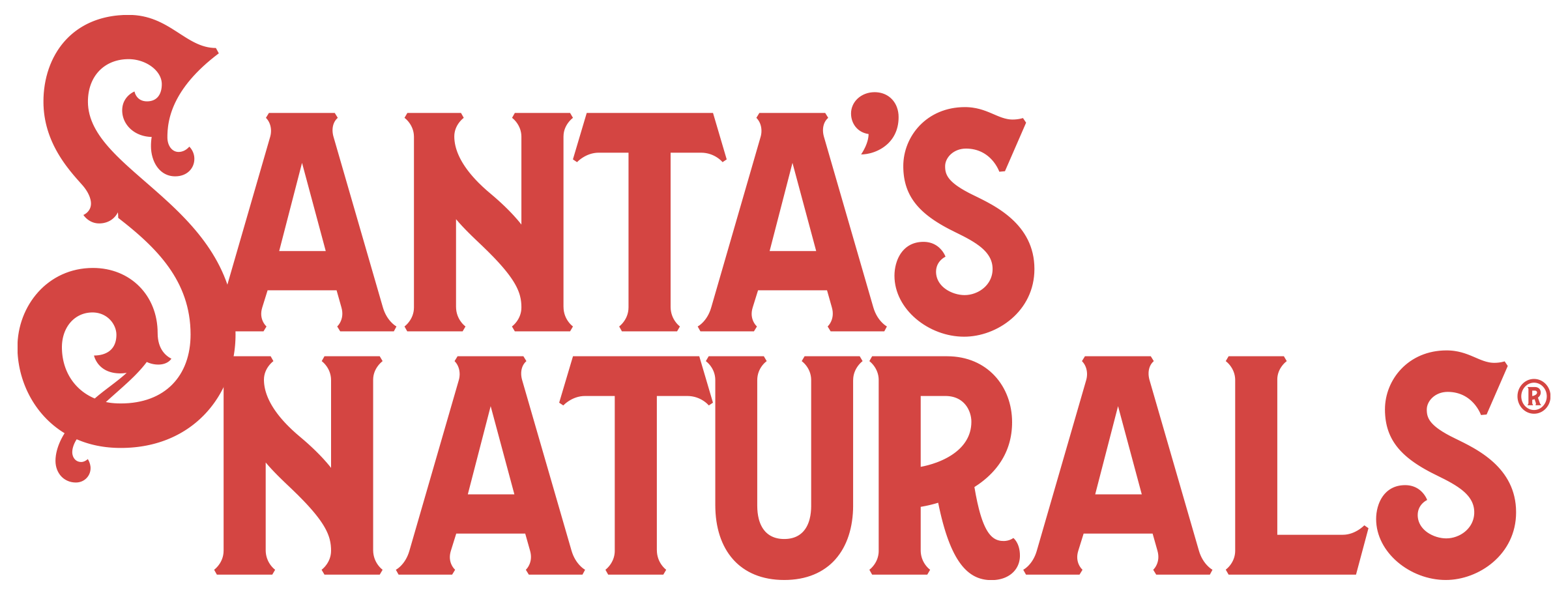 Santa's Naturals logo