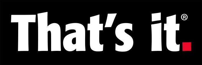 That's it. logo