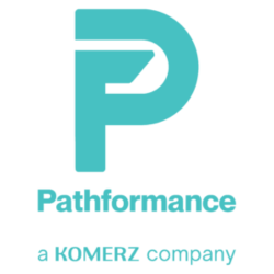 Pathformance, a Komerz company logo