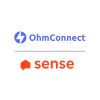 OhmConnect and Sense logo