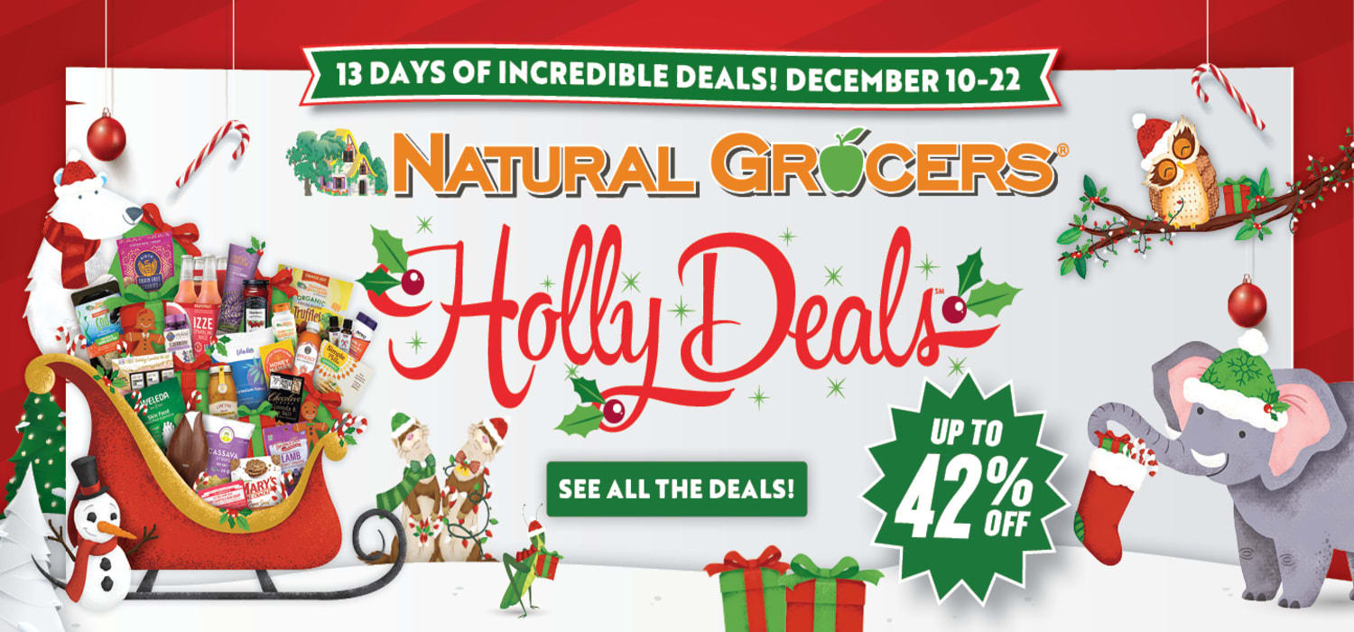 Natural Grocers® OneStop Shop for Holiday Groceries & Gifts December