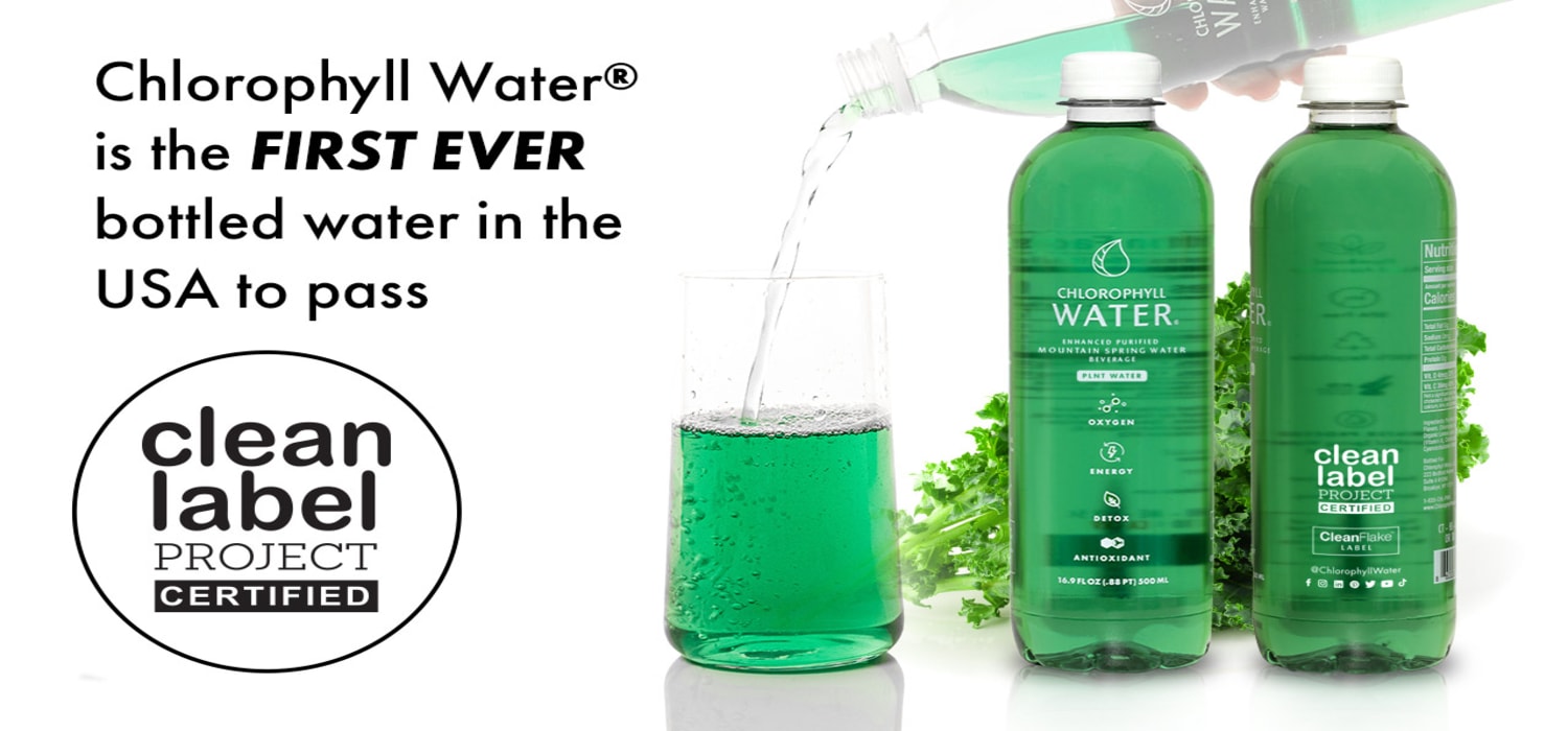 Chlorophyll Water® header image