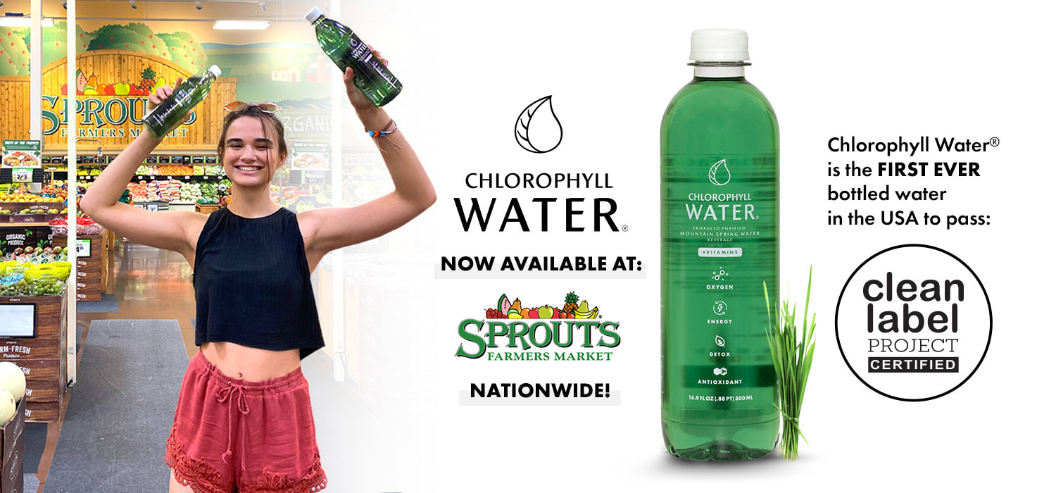Chlorophyll Water® header image