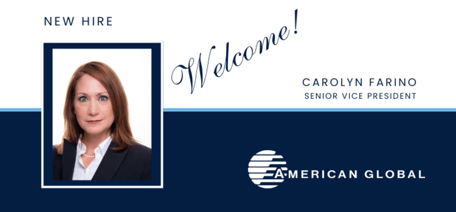 American Global Welcomes Carolyn Farino to the Project Solutions Team, as Senior Vice President and Project Risk Advisor - Vimarsana News