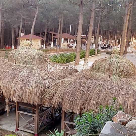 Doğal Hasır, Bambu ve Saz Çatı Galerisi