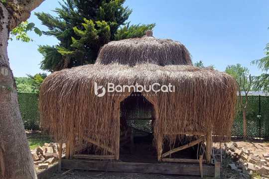Doğal Hasır, Bambu ve Saz Çatı Galerisi
