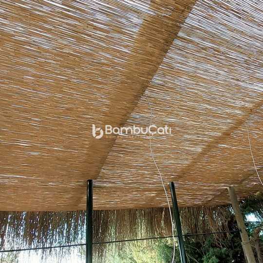 Doğal Hasır, Bambu ve Saz Çatı Galerisi