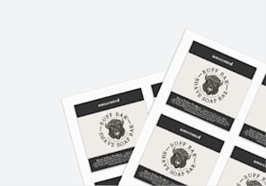 Square sticker sheets