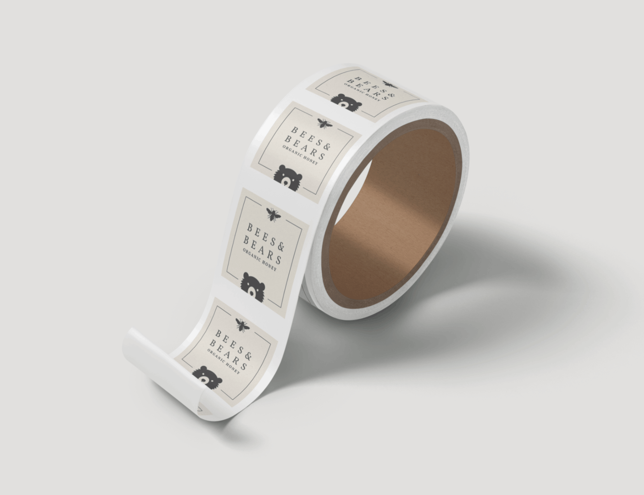 Rektangulära etiketter