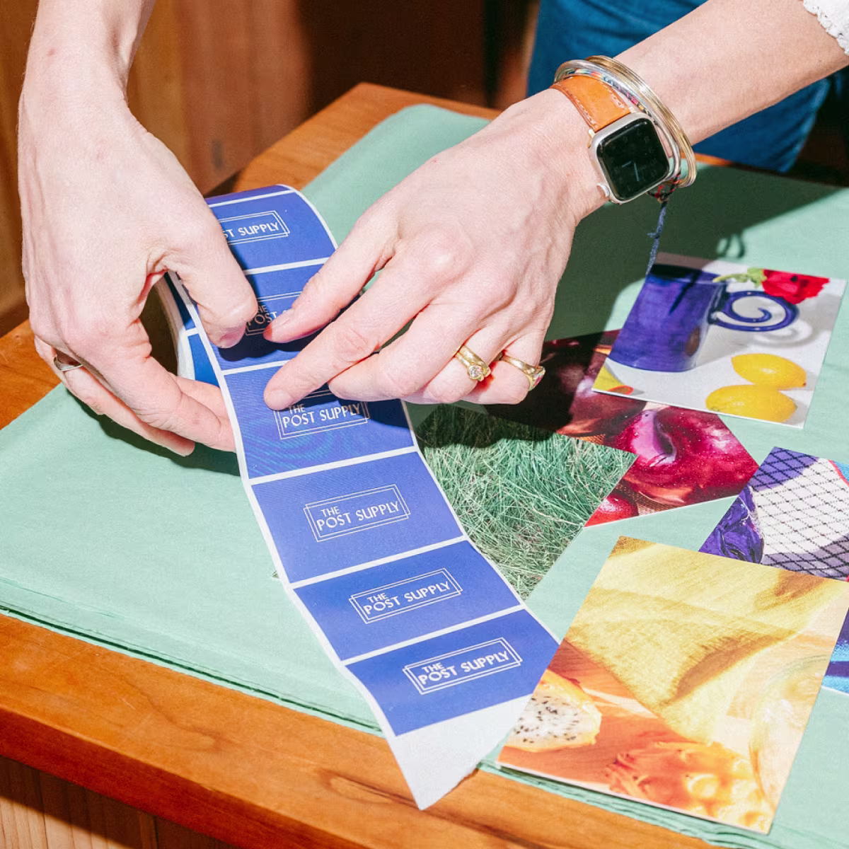 Rektangulära etiketter