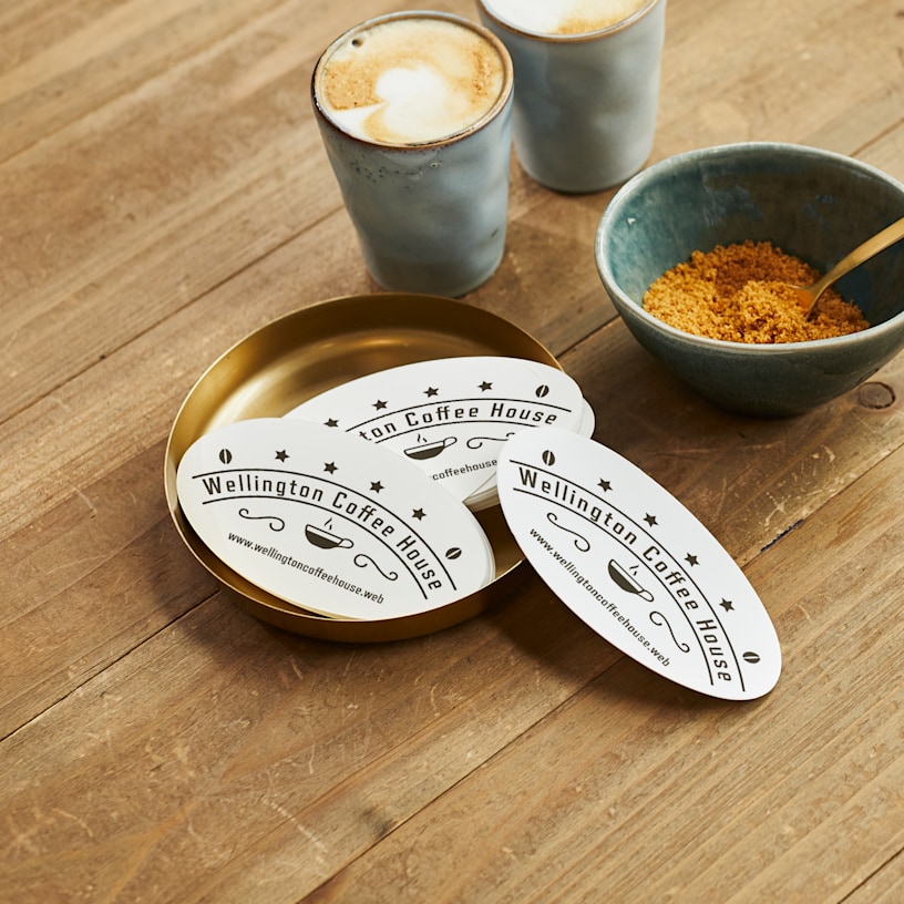 Ovala klistermärken