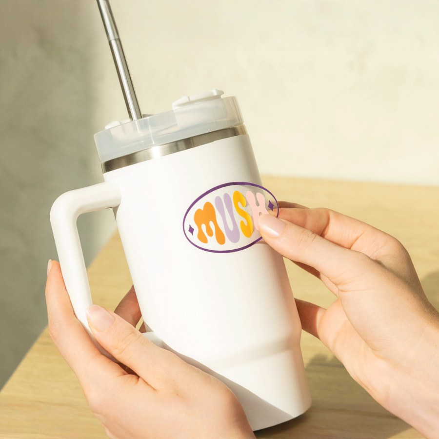 Transparenta klistermärken