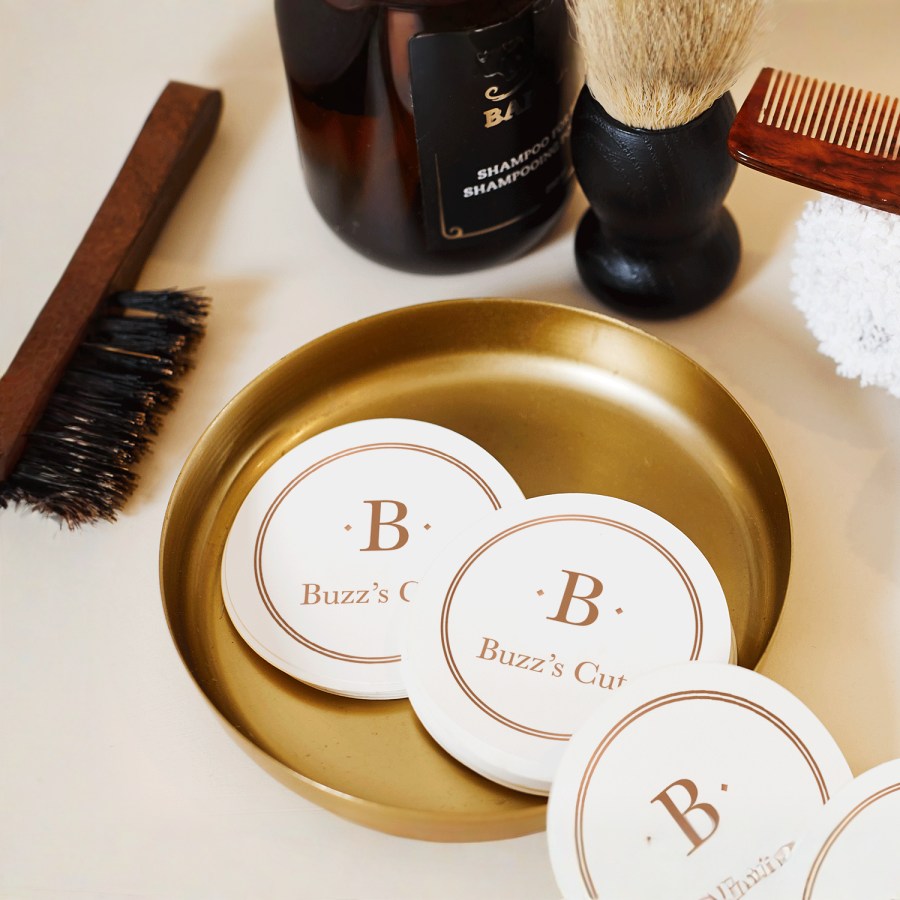 Runda klistermärken