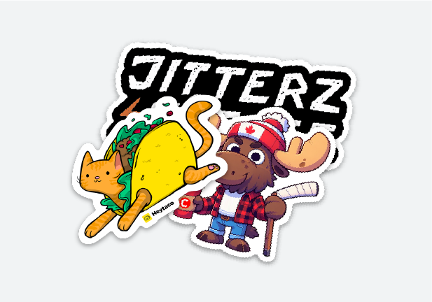 Konturskurna klistermärken