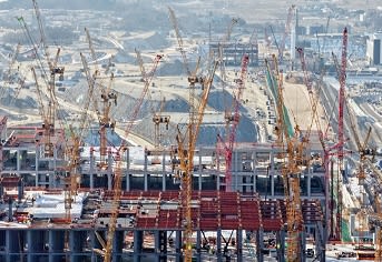 2027년 첨단전략산업 특화단지 기반시설 구축 현장 전경