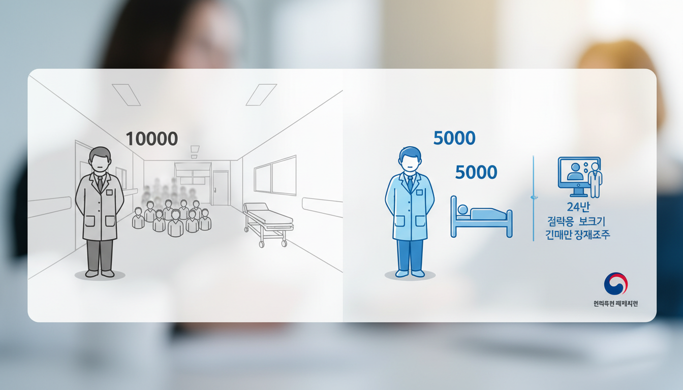 보건복지부 응급의료에 관한 법률 시행규칙 개정안 — 권역·지역응급의료센터 전문의 기준 강화와 응급전용 병상 의무화 주요 변경사항 비교표