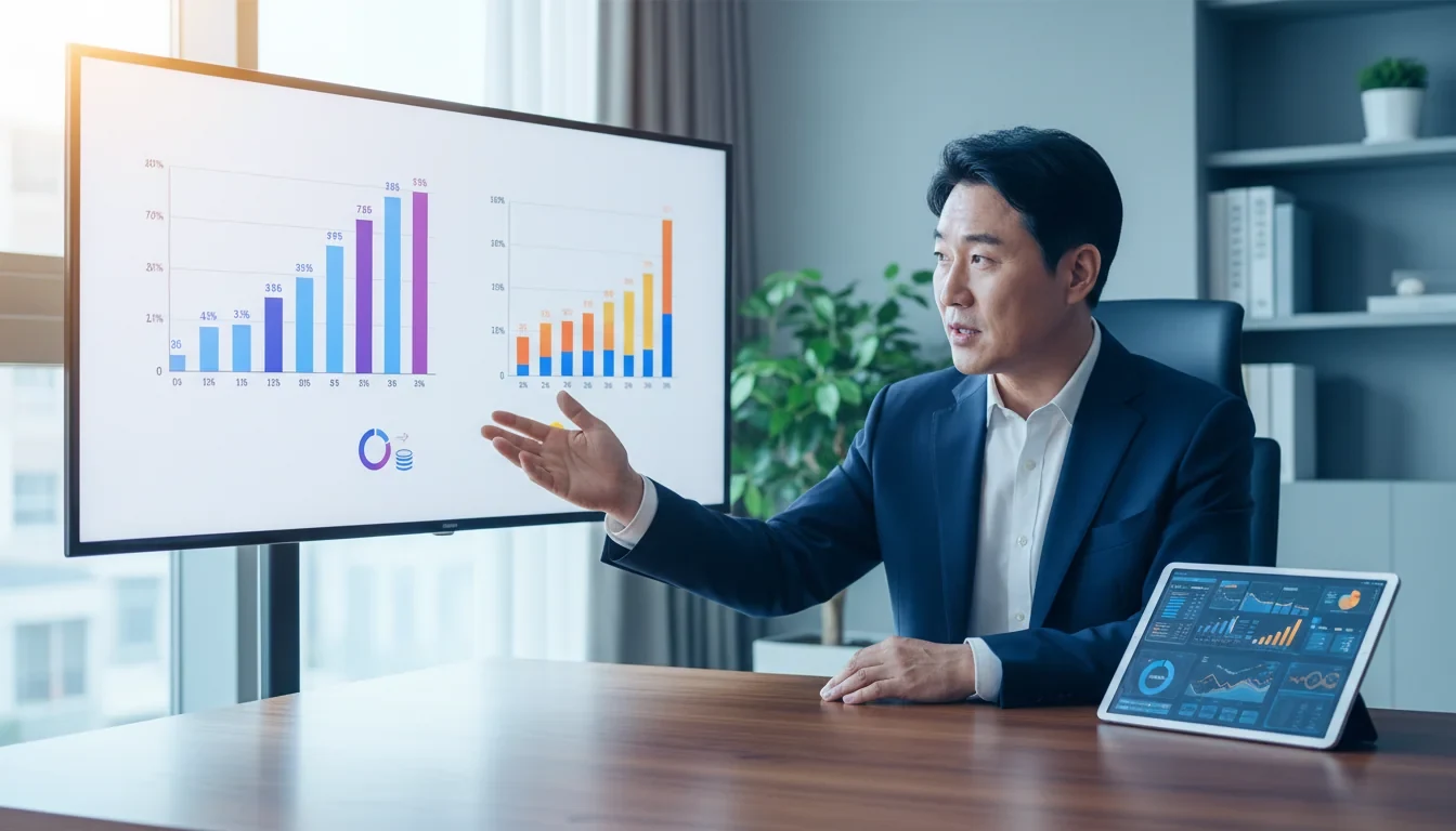 고배당기업 배당소득 분리과세 특례 세율 비교표와 홈택스 신청 화면을 살펴보는 투자자