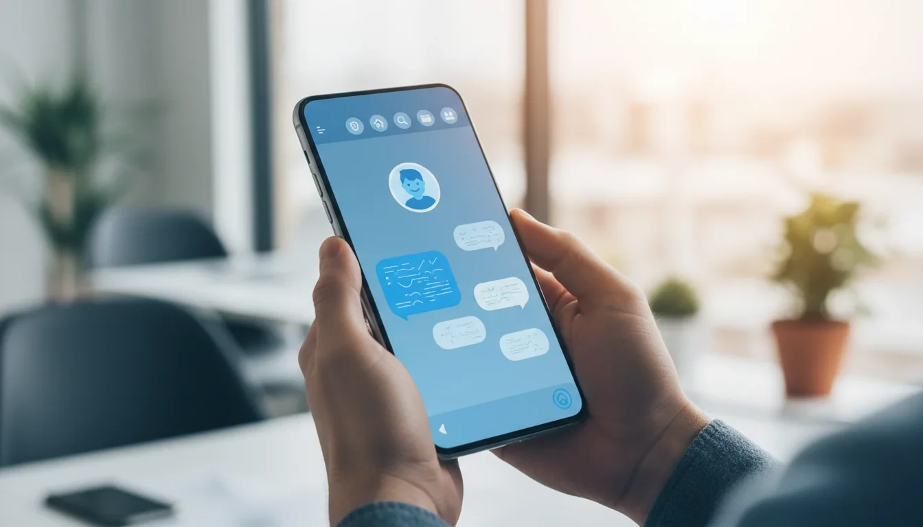 네이버와 카카오 앱 화면에서 AI 국민비서와 대화하며 행정서비스를 안내받는 모습