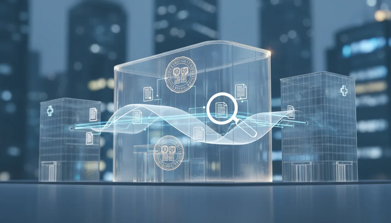 건강보험심사평가원 KOPS 시스템에서 의약품·의료기기 업체의 지출보고서를 검색하는 화면