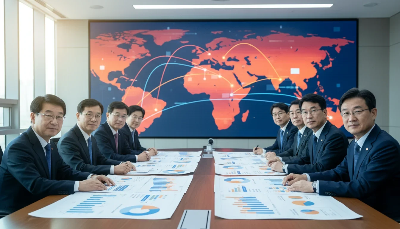 중소벤처기업부 긴급 점검회의에서 중동 사태에 따른 소상공인 물류비 지원 대책을 논의하는 모습