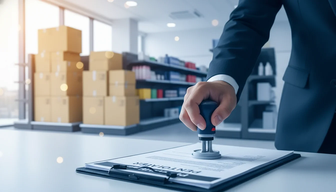 공정거래위원회가 롯데쇼핑에 대규모유통업법 위반으로 과징금을 부과하는 제재 결정 장면