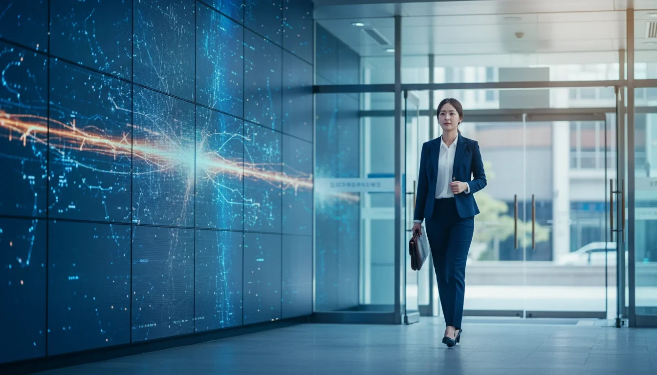 고용복지플러스센터에서 청년 구직자가 상담사와 맞춤형 취업 지원 상담을 받고 있는 모습