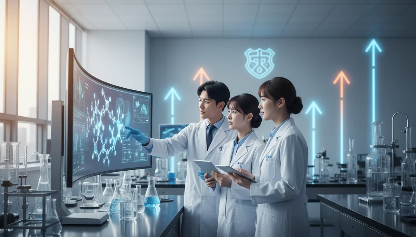 보건복지부와 중소벤처기업부 관계자들이 제약바이오벤처 육성 협업방안을 발표하는 합동 정책간담회 현장