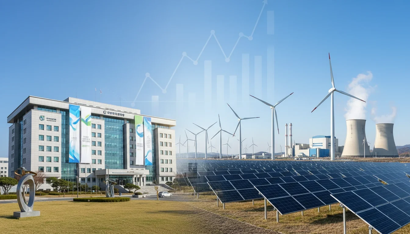 정부 관계자가 에너지절약 대책을 발표하는 국무회의장 전경과 원전·재생에너지 시설 이미지