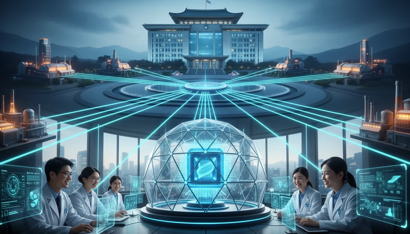 양자기술 허브-스포크형 클러스터 구조도와 지역 특화산업 연계를 나타내는 개념도