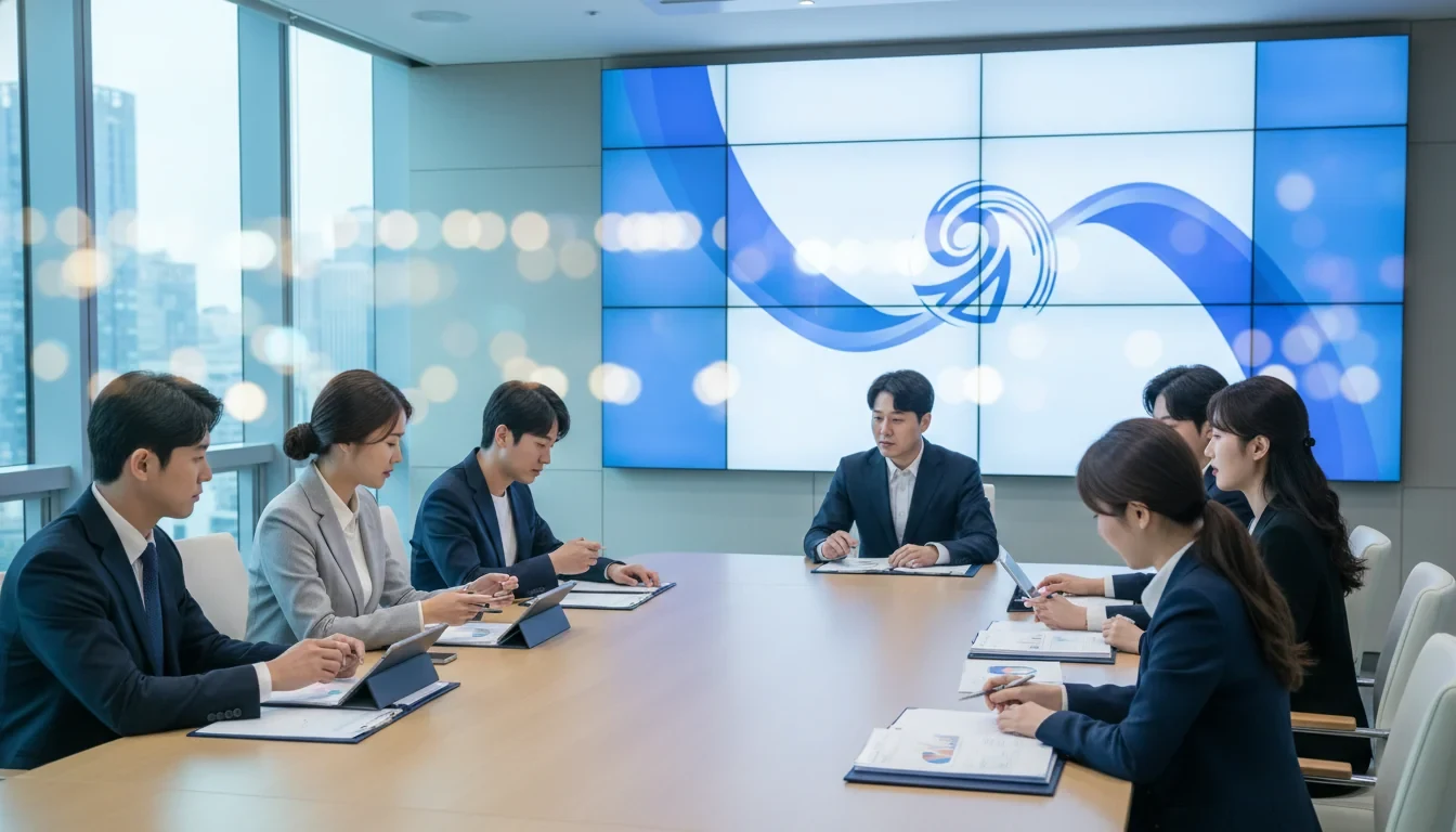 정부서울청사에서 열린 국가정상화 프로젝트 총괄 TF 킥오프 회의에 젊은 민간위원들이 참석해 논의하는 모습