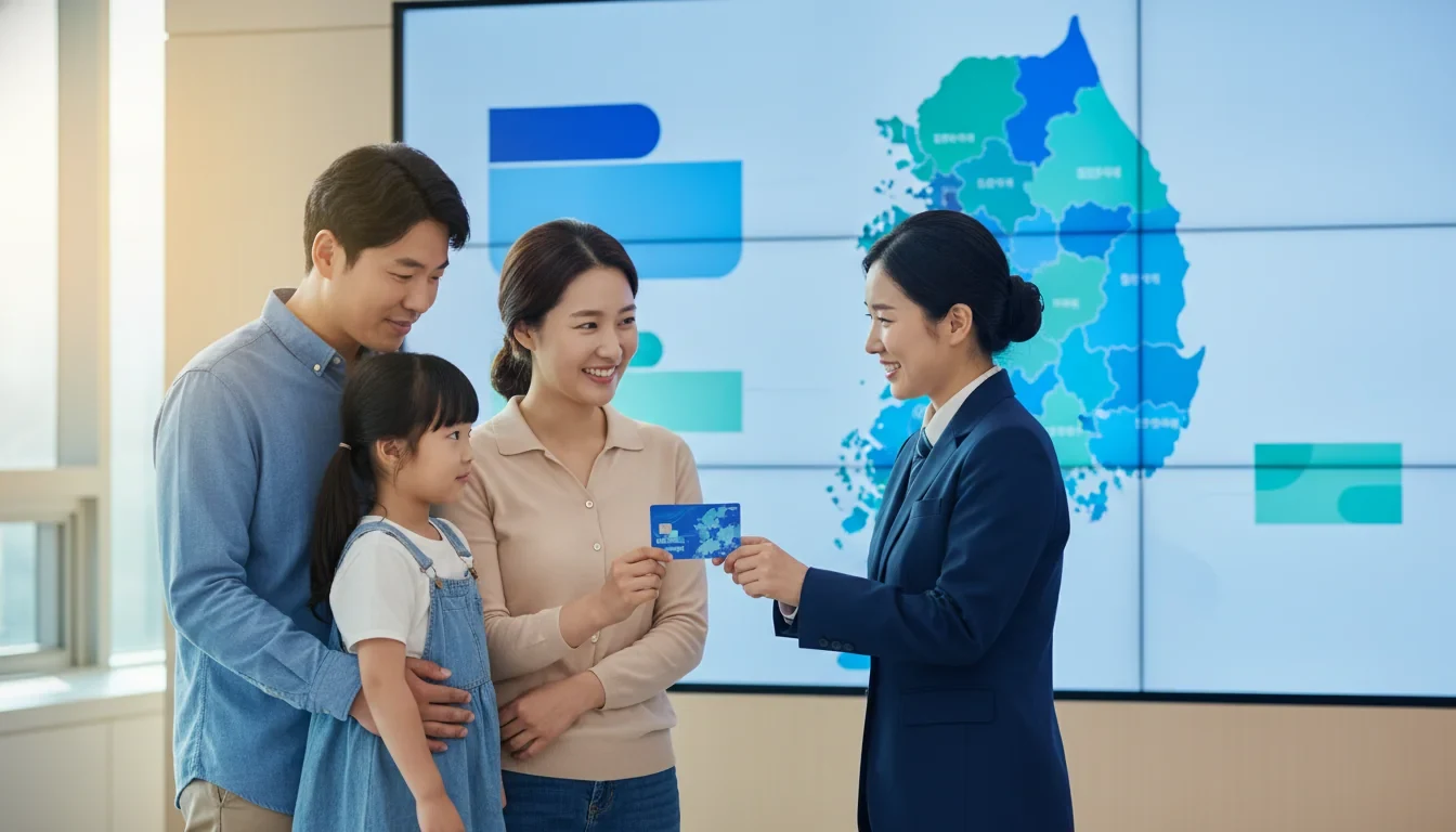 고유가 피해지원금 2차 신청을 위해 카드사 앱에서 대상 여부를 조회하는 화면과 지역별 차등 지급 금액 안내표