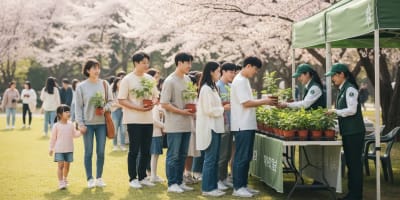 식목일 나무 무료 분양, 전국 133곳에서 46만 본 받으려면?