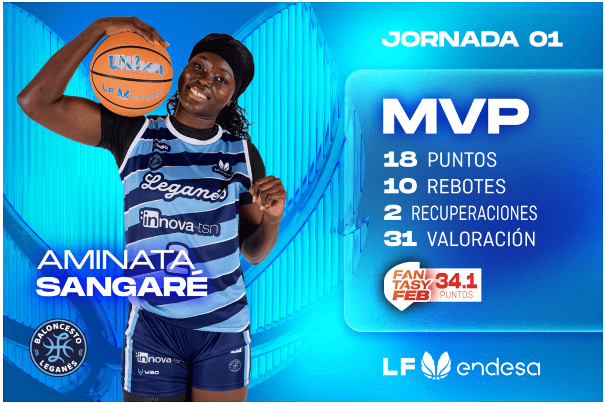 J.1: Aminata Sangaré sigue de dulce y firma el primer MVP en liga