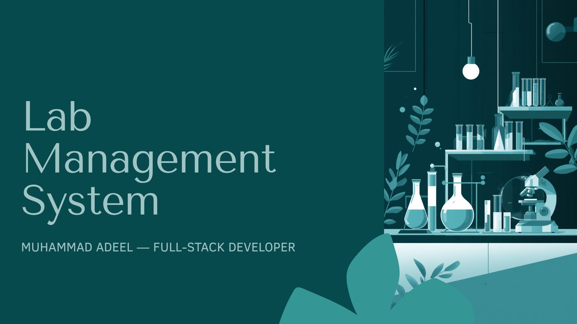 Lab Management System — Medical Lab Platform