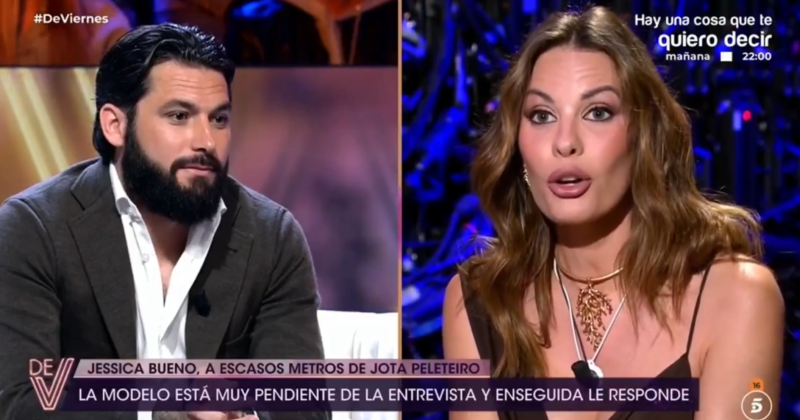 ¡Explota la guerra entre Jessica Bueno y Jota Peleteiro! Acusaciones, pruebas y un enfrentamiento en directo que deja a todos boquiabiertos