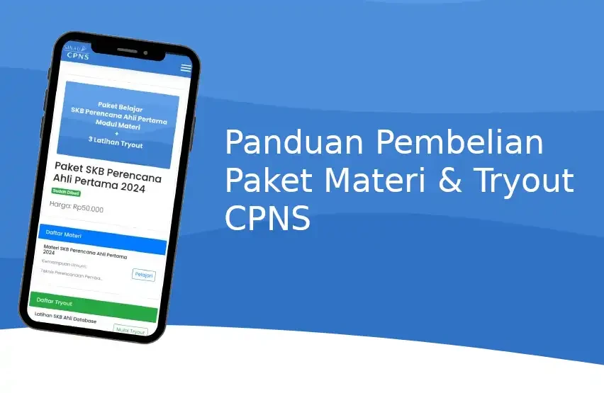 Panduan Pembelian Paket Sinau CPNS