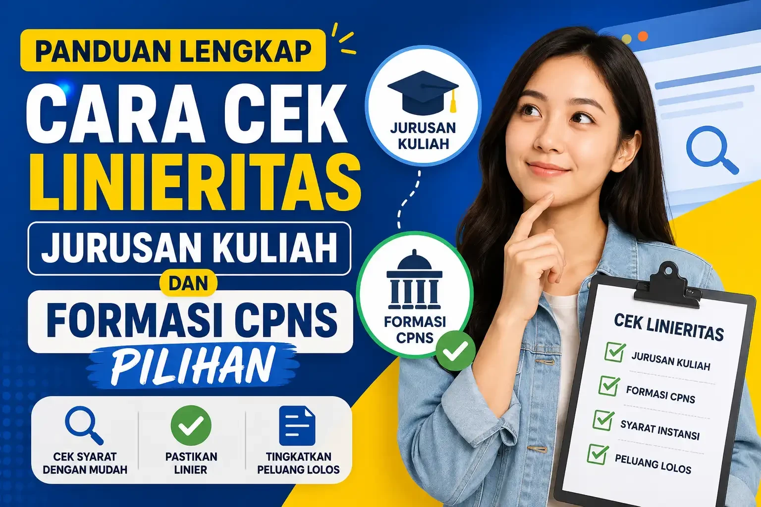 Panduan Lengkap Cara Cek Linieritas Jurusan Kuliah dan Formasi CPNS Pilihan