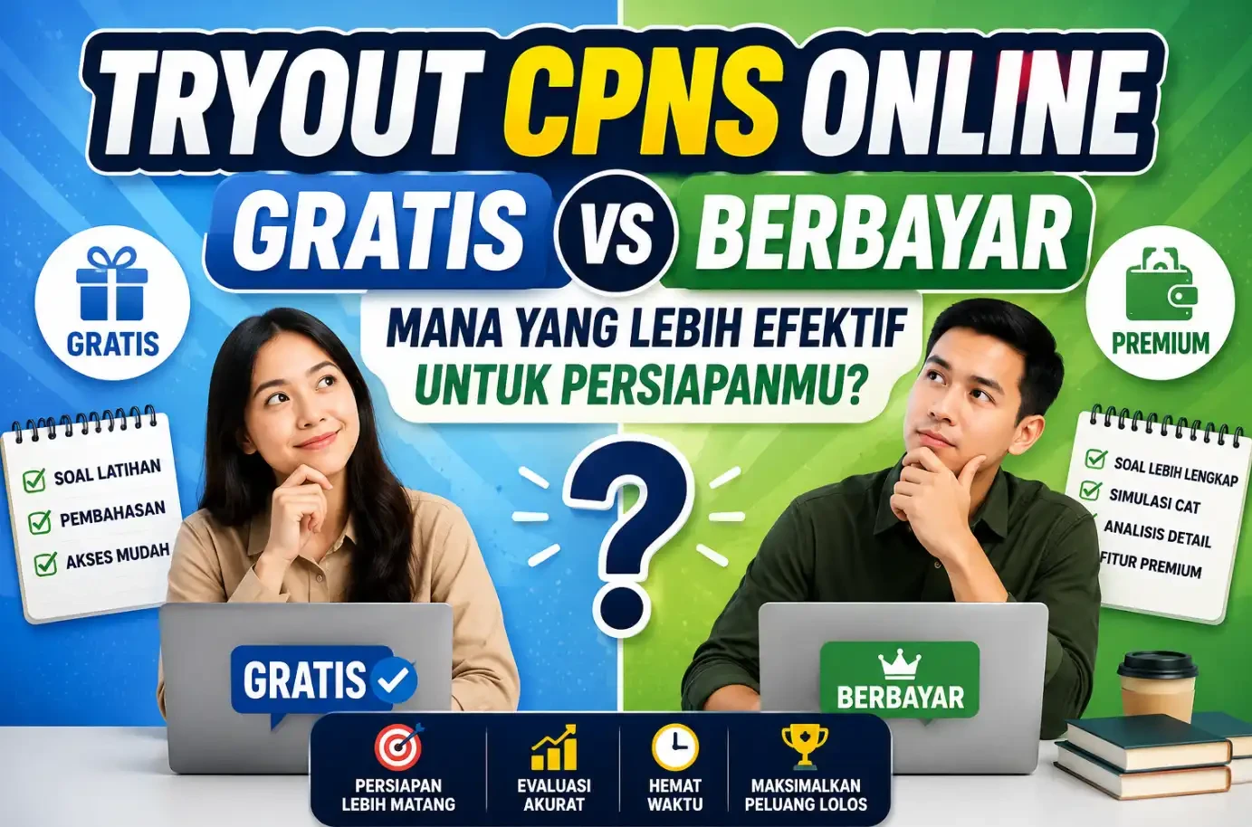 Tryout CPNS Online Gratis vs Berbayar: Mana yang Lebih Efektif untuk Persiapanmu?